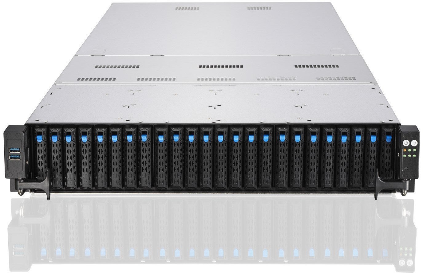 ASUS Rack 2U RS720A-E11-RS24U/10G/1.6KW/24NVMe/OCP AMD MILAN 2x LGA4094 SP3 280W 32xDDR43200/2933 24x2.5