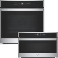 Zestawy AGD - Zestaw AGD do zabudowy Whirlpool Piekarnik elektryczny z funkcją pary WOI4S8CM1SXA + Kuchenka mikrofalowa WMD44MX - miniaturka - grafika 1