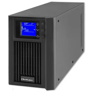 Qoltec Pure Sine Wave (2kVA/1.6kW, LCD, USB) - Zasilacze awaryjne UPS - miniaturka - grafika 1