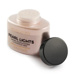 Revolution Makeup Revolution Pearl Lights Loose Highlighter 25 g Puder sypki rozświetlający Peach Champagne Makeup Revolution - Pudry do twarzy - miniaturka - grafika 2