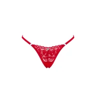 Komplety bielizny - Obsessive Lacelove stringi XS/S - miniaturka - grafika 1