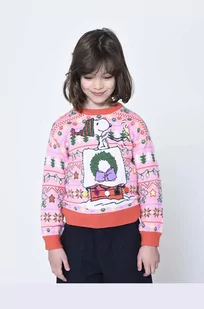 Marc Jacobs sweter dziecięcy kolor różowy - Swetry dla dziewczynek - miniaturka - grafika 1