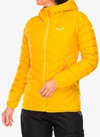 Kurtki narciarskie - Kurtka puchowa damska Salewa Brenta Jacket - gold - miniaturka - grafika 1