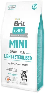 Brit Care Mini Grain-Free Light&Sterilised 7kg - Sucha karma dla psów - miniaturka - grafika 3
