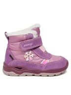 Buty dla dziewczynek - Primigi Śniegowce 6861400 S GORE-TEX Fioletowy - miniaturka - grafika 1