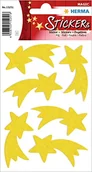 Etykiety do drukarek - HERMA 15251 naklejki bożonarodzeniowe, gwiazda bożonarodzeniowa (6 naklejek, filc, matowy), samoprzylepna dekoracja bożonarodzeniowa, etykiety na Boże Narodzenie, prezenty, majsterkowanie, kalendarz - miniaturka - grafika 1