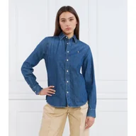 Koszule damskie - POLO RALPH LAUREN Koszula | Regular Fit - miniaturka - grafika 1