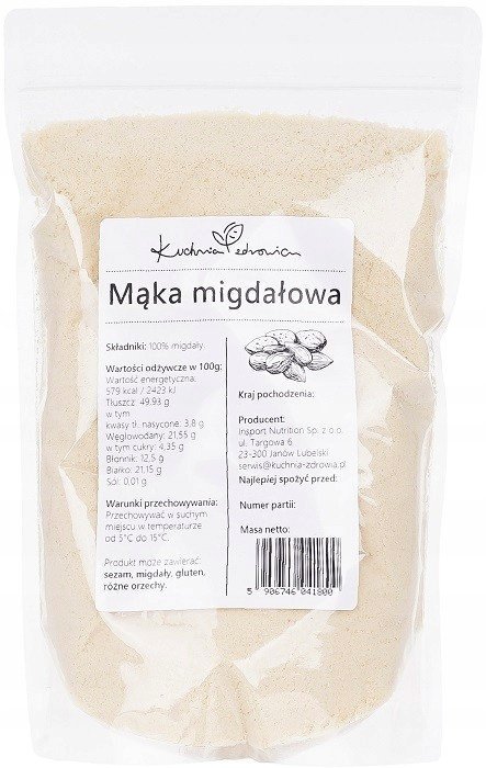Mąka migdałowa Kuchnia Zdrowia 500 g