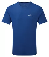 Koszulki sportowe męskie - RONHILL Koszulka biegowa męska CORE S/S TEE granatowa - miniaturka - grafika 1