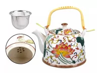 Czajniki na gaz - Czajnik ceramiczny z zaparzaczem - miniaturka - grafika 1