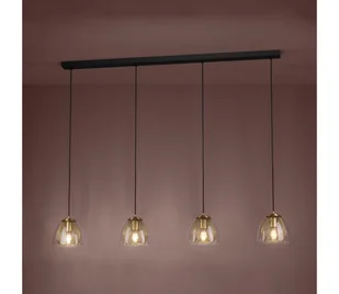 Eglo 390038 - Żyrandol na lince JAZMINIA 4xE27/40W/230V złoty - Lampy sufitowe - miniaturka - grafika 1