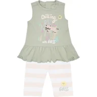 Dresy i komplety dla dziewczynek - Guess Komplet | Regular Fit - miniaturka - grafika 1
