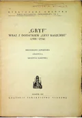 Książki o kulturze i sztuce - "Gryf" wraz z dodatkiem "Gryf kaszubski" - miniaturka - grafika 1