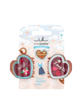Invisibobble CLIPSTAR Liabs Herzl 2pc Klamry do włosów 1 szt. - Ozdoby do włosów - miniaturka - grafika 1
