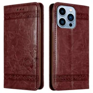 Etui i futerały do telefonów - Etui ochronne Cadorabo do Apple iPhone 13 PRO MAX w kolorze czerwonym Etui na telefon komórkowy Pokrowiec Etui z funkcją podstawki - miniaturka - grafika 1