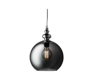 Lampy sufitowe - Searchlight 2020SM - Żyrandol na lince BALLS 1xE27/60W/230V czarny - miniaturka - grafika 1