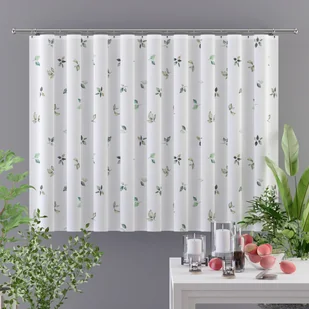 Wiosenna Firanka Danika batyst drukowany na taśmie 300x140cm S594 - Firany - miniaturka - grafika 1