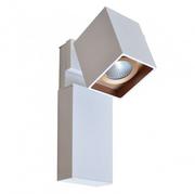 Lampy ścienne - Italux Kinkiet ARAVENA WHITE GOLD WLB073/5W 4000K WH+GO - miniaturka - grafika 1