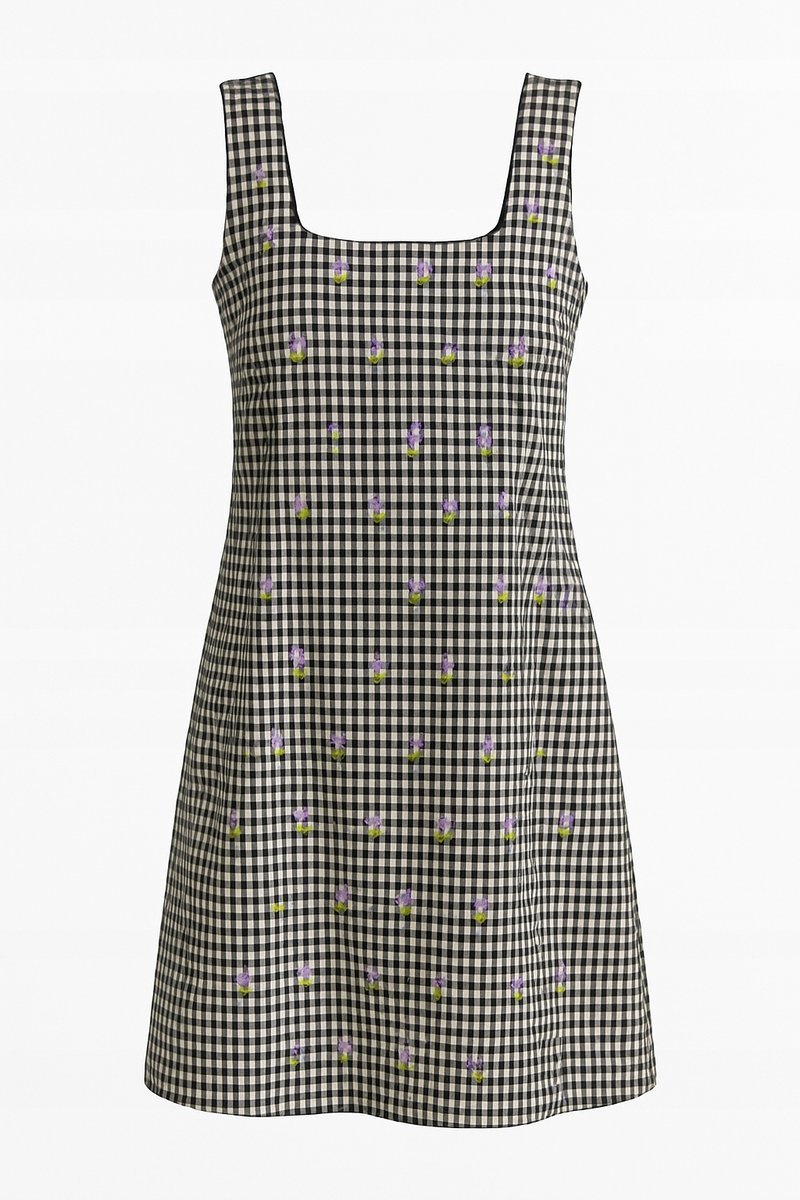 Nowa sukienka ONLY, r. L, krata, klasyczna i stylowa