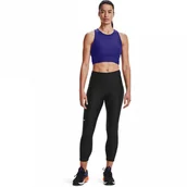 Legginsy - Damskie legginsy treningowe Under Armour Tech Hi Ankle Leg - czarne - miniaturka - grafika 1