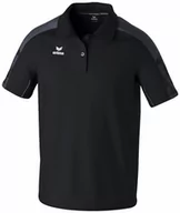 Koszulki męskie - Erima Męska koszulka polo EVO Star (1112434), czarny/szary Slate Grey, XL - miniaturka - grafika 1
