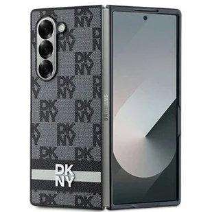 DKNY Chequered Pattern Printed Stripes DKHCZFD6PCPTSSK do Samsung Galaxy Z Fold6 - Etui i futerały do telefonów - miniaturka - grafika 1