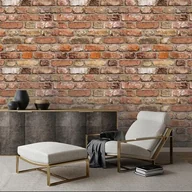 Tapety - Tapeta winylowa na flizelinie czerwona cegła - miniaturka - grafika 1