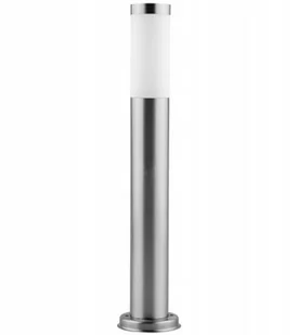 Superled Manila H65 lampa stojąca słupek ogrodowa okrągła srebrna - Lampy ogrodowe - miniaturka - grafika 1