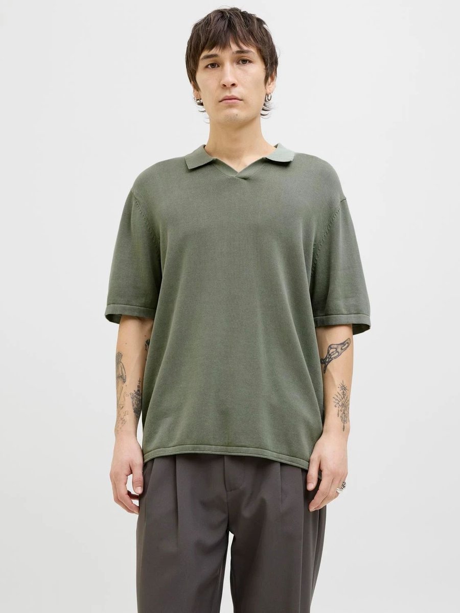maglie uomo jack and jones 12268275 leo agave green