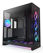 Obudowy komputerowe - NZXT H9 Flow RGB+ Midi Tower Czarny CM-H92FB-P1 - miniaturka - grafika 1
