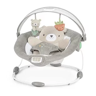 Pożądanie, Transat InLighten Bouncer Nate the miś, świecący łuk zabawy, zdejmowany wałek, 2 pozycje nachylenia - Od urodzenia do 6 miesięcy lub 9kg - Skoczki dla dzieci - miniaturka - grafika 1