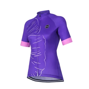 Koszulka rowerowa damska madani Violetta - Koszulki sportowe damskie - miniaturka - grafika 1