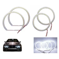 Lampy przednie - Bmw E90 Ringi Led Angel Eye Komplet Nowość, Mocne Białe Światło Motoledy - miniaturka - grafika 1
