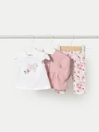 Komplety dla niemowląt - Mayoral Komplet dziecięcy 1761 Różowy Regular Fit - miniaturka - grafika 1