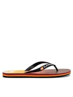 Klapki i japonki męskie - Quiksilver Japonki MOLOKAI STRIPE AQYL101361 XNNK Czarny - miniaturka - grafika 1