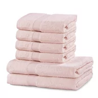 Ręczniki - DecoKing - Ręcznik Marina - Różowy 2*70x140+4*50x100 cm - miniaturka - grafika 1