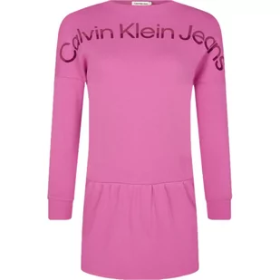 CALVIN KLEIN JEANS Sukienka - Sukienki i spódniczki dla dziewczynek - miniaturka - grafika 1