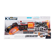 Zabawki militarne - Zuru - Wyrzutnia X-Shot Skins Lock Blaster - miniaturka - grafika 1