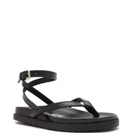 Sandały damskie - Patrizia Pepe Skórzane sandały - miniaturka - grafika 1