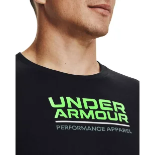 Koszulka męska Under Armour MULTICOLOR BOX LOGO SS - Koszulki sportowe męskie - miniaturka - grafika 3