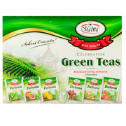 Herbata - Malwa ZESTAW HERBAT ZIELONYCH GREEN TEAS 60G - miniaturka - grafika 1