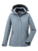 Kurtki i kamizelki sportowe damskie - Killtec Kurtka funkcyjna "KOW 37" w kolorze szarym - miniaturka - grafika 1