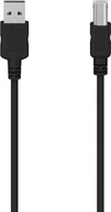 Kable USB - Hama USB Cable USB-A USB-B 3 m balta - Vads - miniaturka - grafika 1