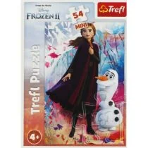 Trefl Puzzle 54 mini W świecie Anny i Elsy 1 - Puzzle - miniaturka - grafika 1