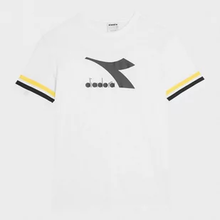 Męski t-shirt z nadrukiem Diadora T-shirt SS Slam - biały - DIADORA - Koszulki sportowe męskie - miniaturka - grafika 1