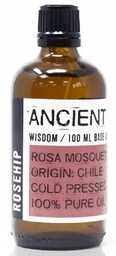 Olej Bazowy z Dzikiej Róży, Ancient Wisdom, 100ml - Suplementy naturalne - miniaturka - grafika 1