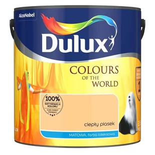Dulux Farba Dulux Kolory Świata- ciepły piasek, 2.5l - Farby zewnętrzne - miniaturka - grafika 1