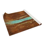 Meble modułowe i akcesoria - Okleina Meblowa Ozdobna Stara Rdzawa Blacha 100X50 - miniaturka - grafika 1