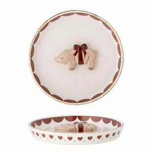 Miska Pedestal ceramiczna Bloomingville - Miski i półmiski - miniaturka - grafika 1