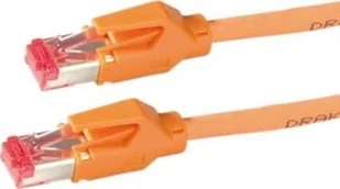 Draka DRAKA Patchcord S/FTP Kat.6 H pomarańczowy 5m - Patchcordy - miniaturka - grafika 1